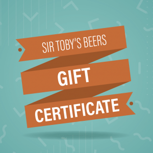 Sir Toby’s Gift Voucher – In Store