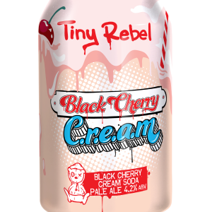 Tiny Rebel Black Cherry C.R.E.A.M - Black Cherry Cream Soda 4.2%