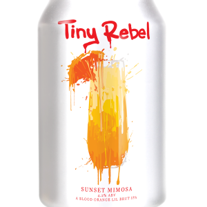 Tiny Rebel Sunset Mimosa - A Blood Orange Brut IPA 4.2%