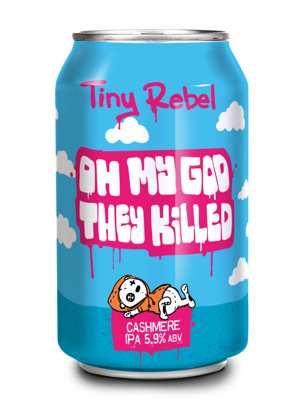 Tiny Rebel Oh My God They Killed - Cashmere IPA 5.9%