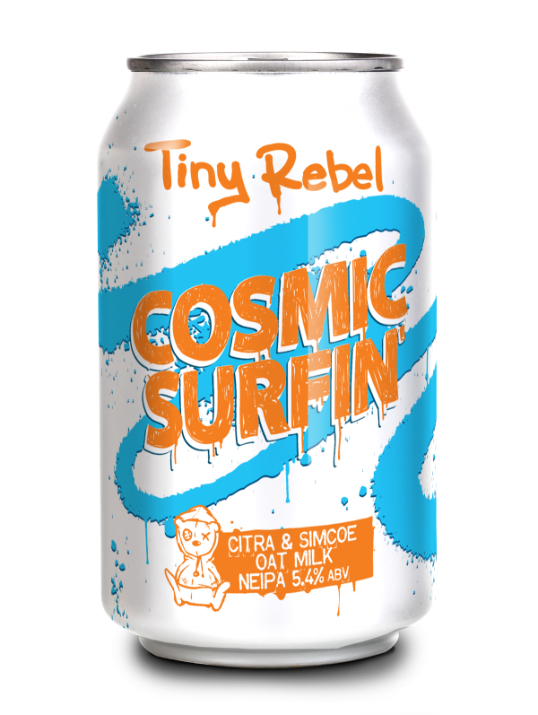 Tiny Rebel Cosmic Surfin' - Citra & Simcoe Oat Milk NEIPA 5.4%