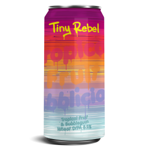 Tiny Rebel Tropical Fruit Bubblicious - Tropical Fruit & Bubblegum Wheat DIPA 8.2% 440ml