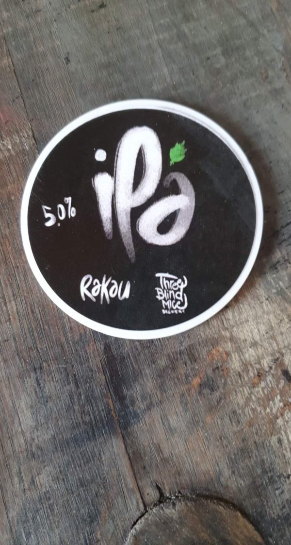 Three Blind Mice Juicy IPA Rakau 5% 1 Litre Draught